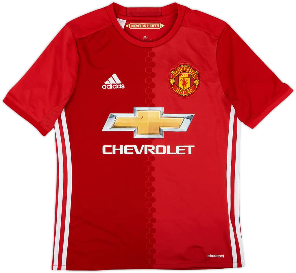 2016-17 Manchester United Home Shirt - 5/10 - (L.Boys)