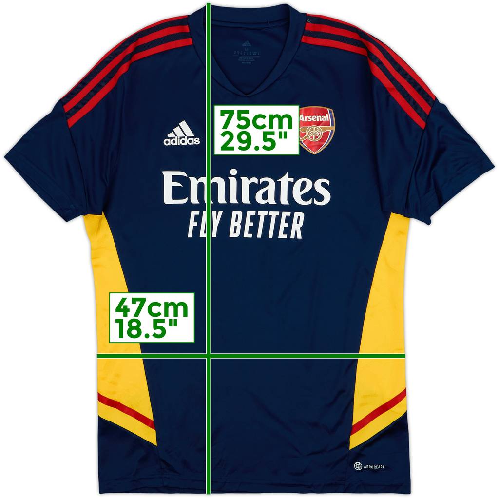 2022-23 Arsenal adidas Training Shirt - 9/10 - (M)