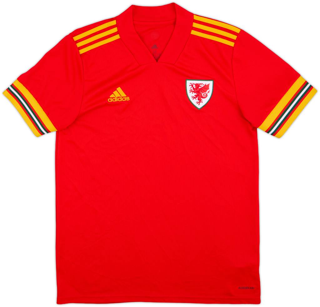 2020-21 Wales Home Shirt - 10/10 - (M)