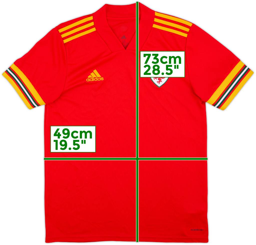 2020-21 Wales Home Shirt - 10/10 - (M)
