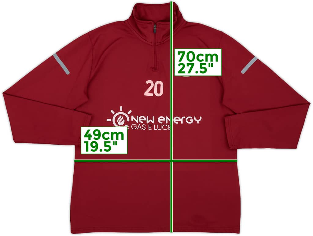 2022-23 Arezzo Rever 1/4 Zip Training Top - 8/10 - (S)