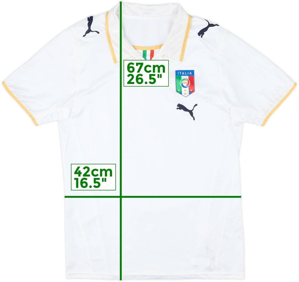 2007-08 Italy Away Shirt - 6/10 - (XL.Boys)