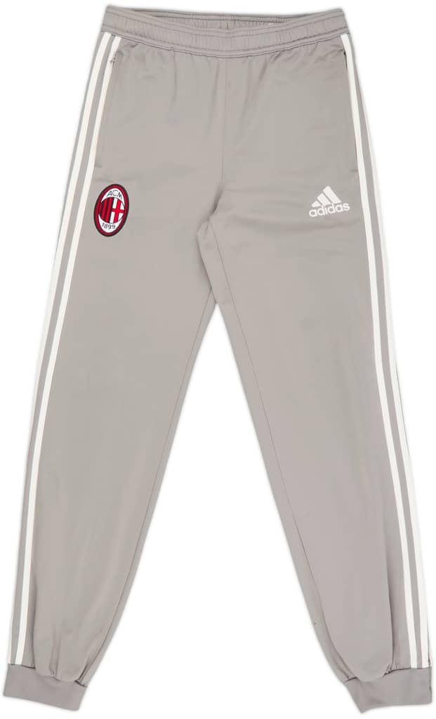 2015-16 AC Milan adidas Track Pants/Bottoms - 8/10 - (L.Boys)