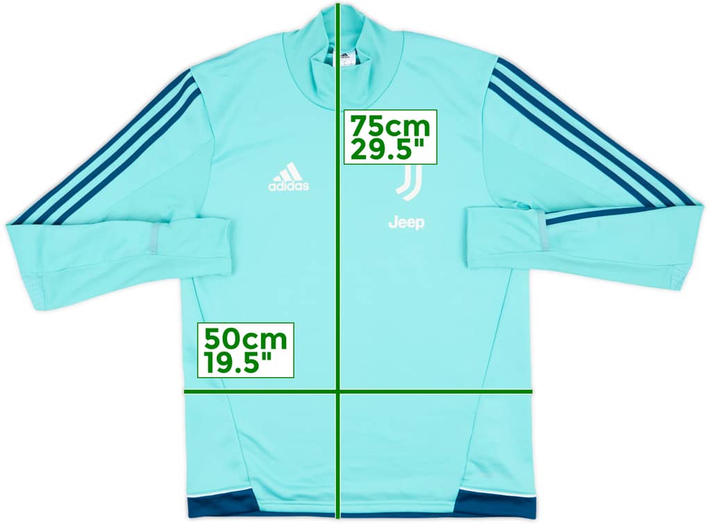 2017-18 Juventus adidas Drill Top - 8/10 - (M)