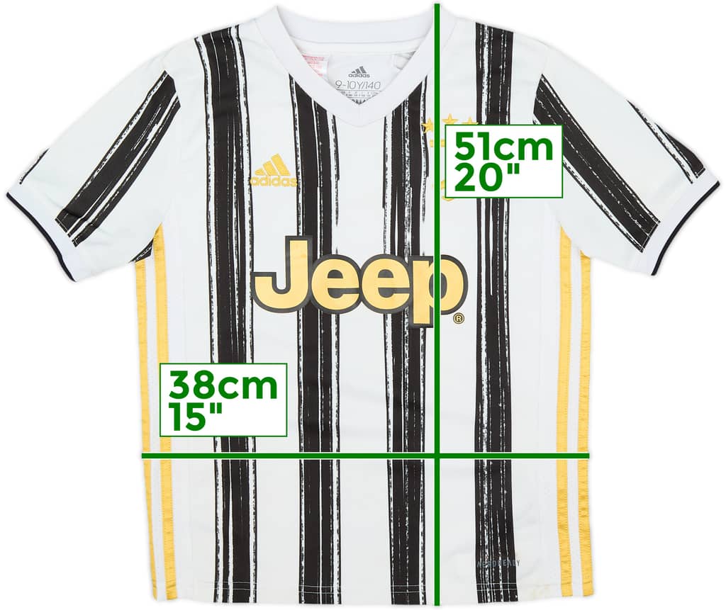 2020-21 Juventus Home Shirt - 7/10 - (S.Boys)
