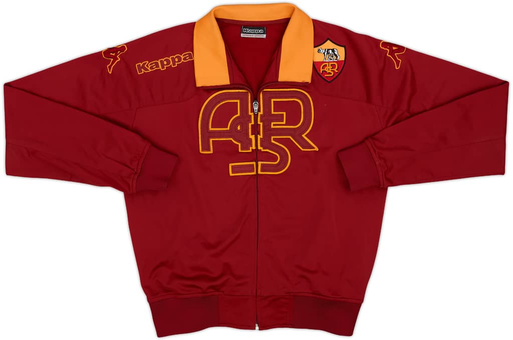 2012-13 Roma Kappa Track Jacket - 8/10 - (L.Boys)