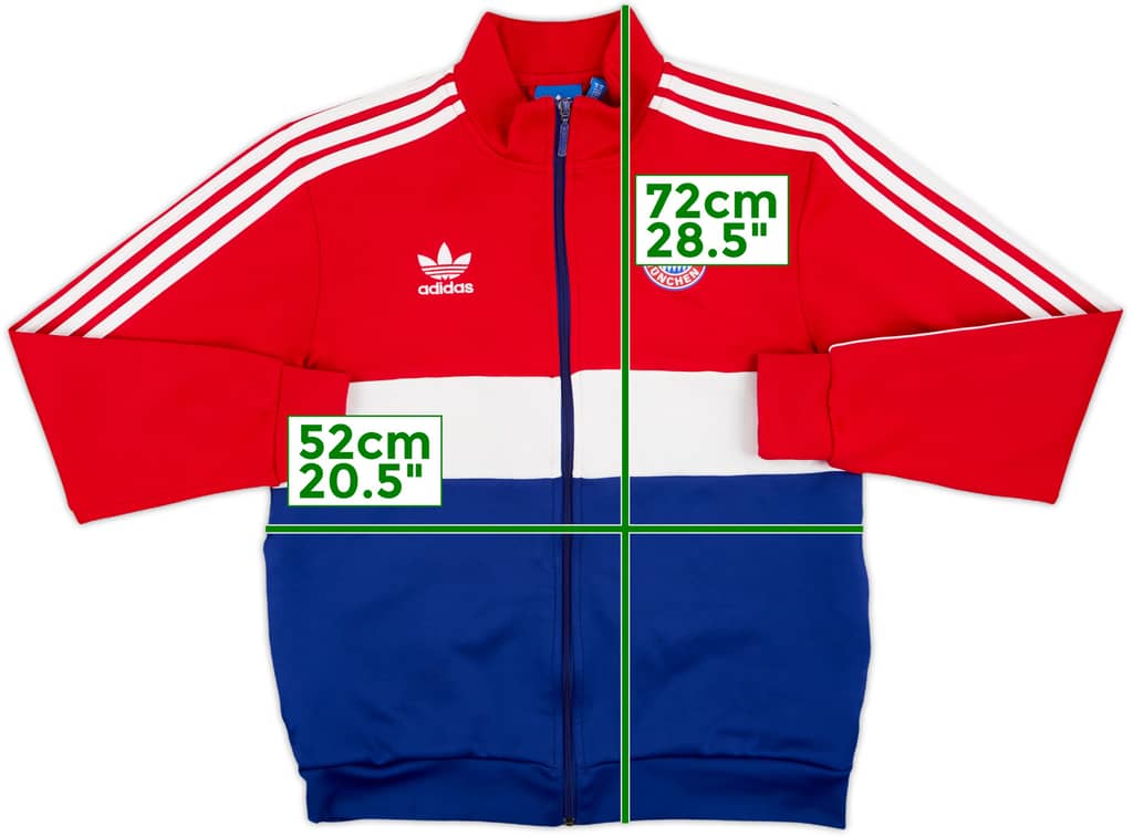 2016-17 Bayern Munich adidas Track Jacket - 8/10 - (M)