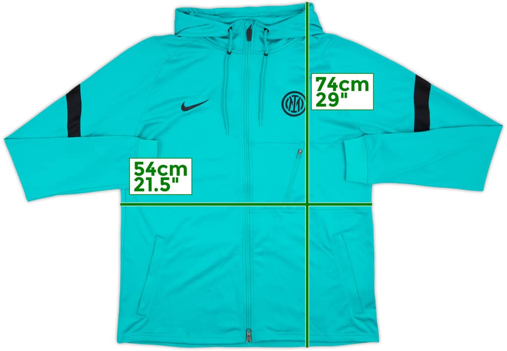 2021-22 Inter Milan Nike Track Jacket - 7/10 - (L)