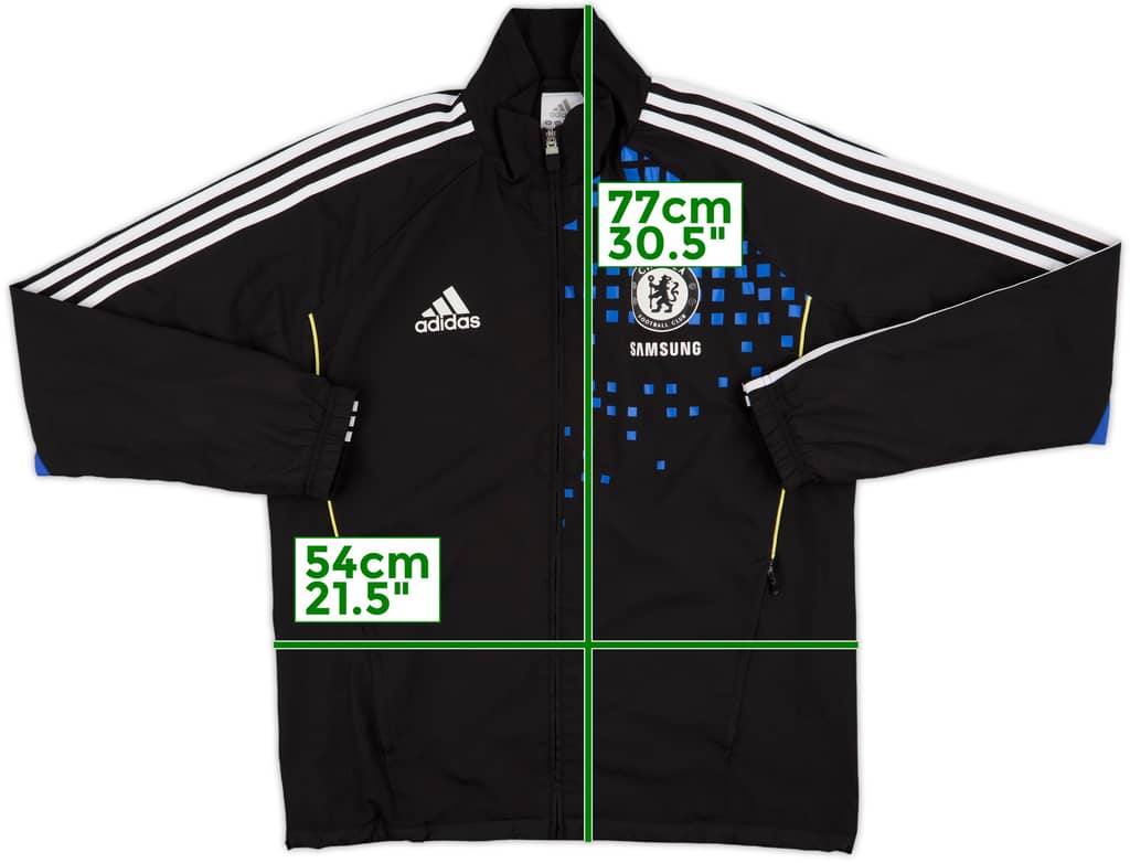 2011-12 Chelsea adidas Track Jacket - 7/10 - (M)