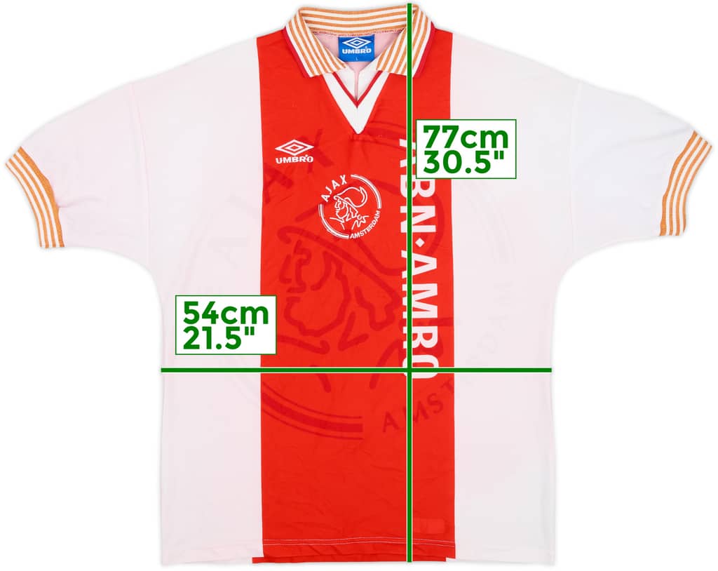 1995-96 Ajax Home Shirt - 4/10 - (L)