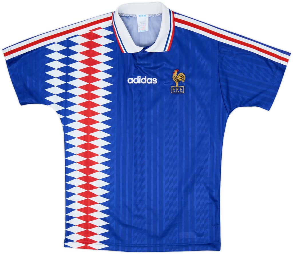 1994-96 France Home Shirt - 9/10 - (S)