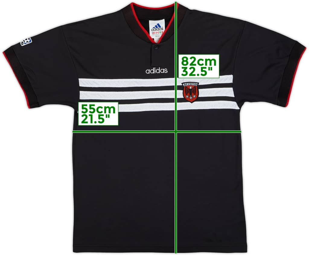1996-98 DC United Home Shirt - 9/10 - (L)