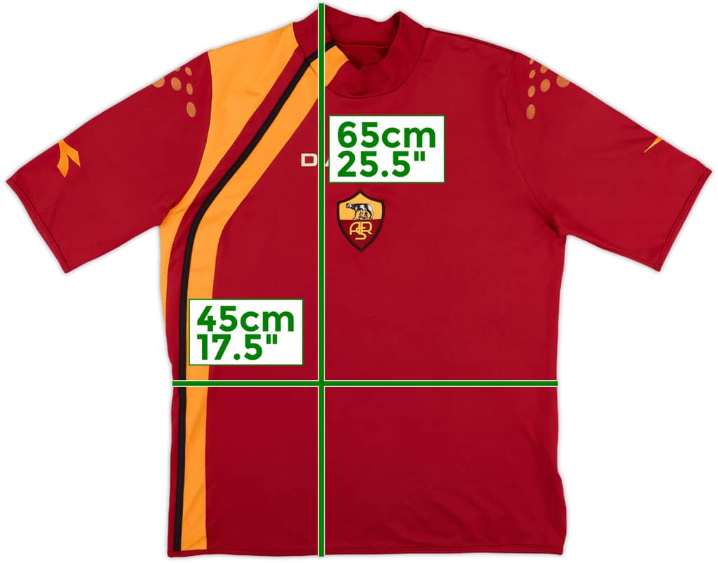 2005-06 Roma Home Shirt - 4/10 - (S)