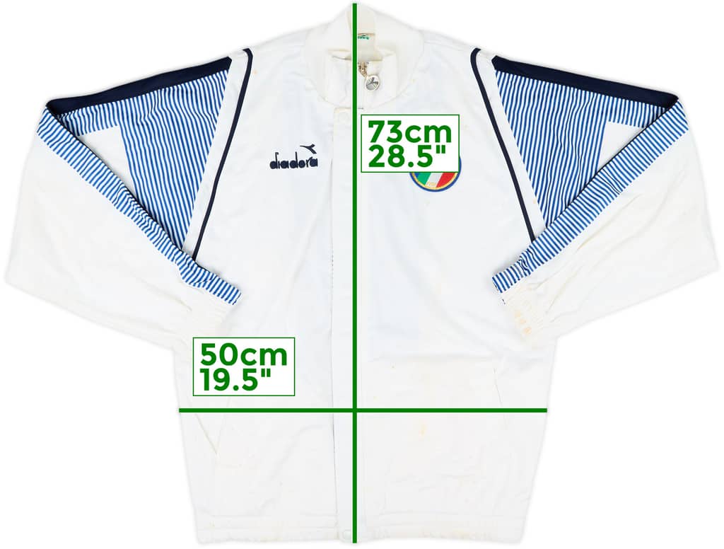 1988-90 Italy Diadora Track Jacket - 5/10 - (M)