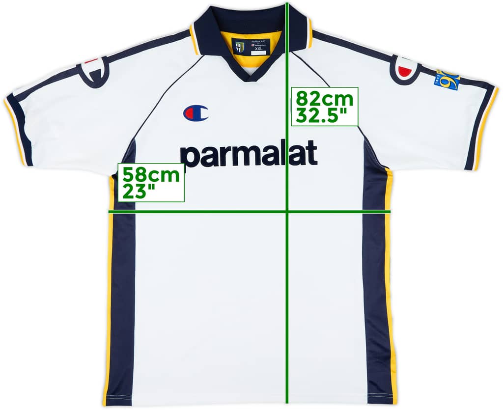 2003-04 Parma Away Shirt - 8/10 - (XXL)