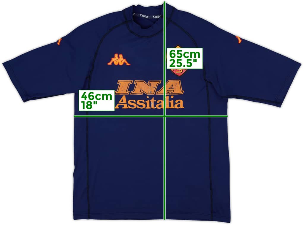 2000-01 Roma Third Shirt - 5/10 - (L)