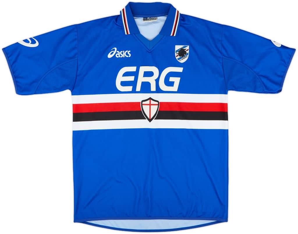 2003-04 Sampdoria Home Shirt - 7/10 - (M)