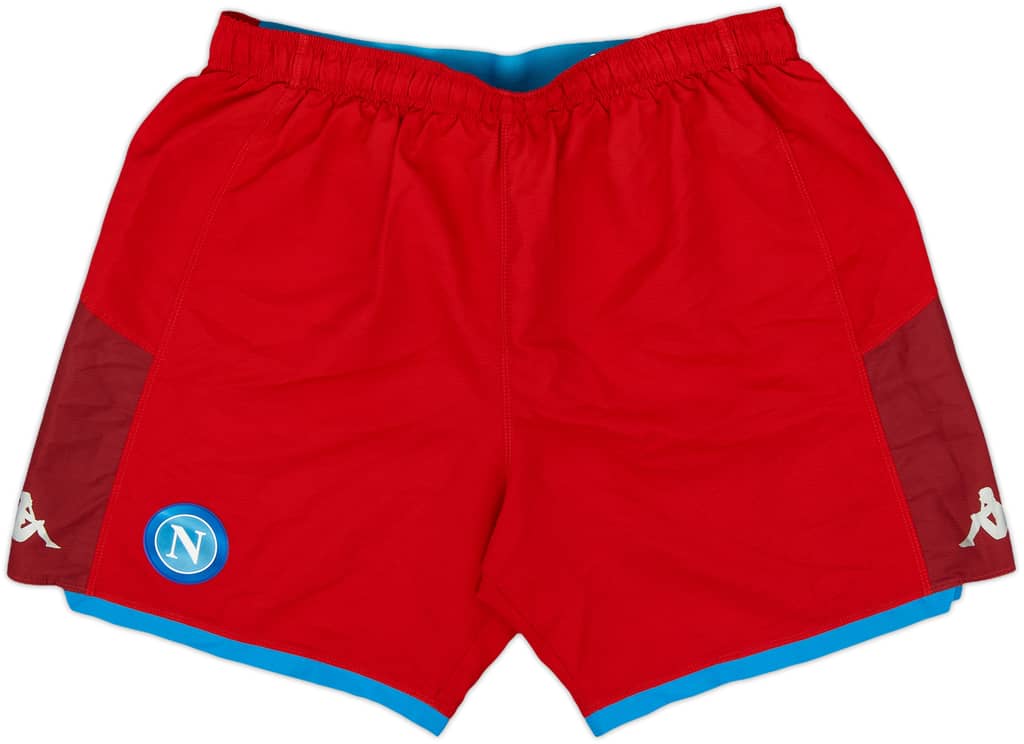 2019-20 Napoli GK Home Shorts - 9/10 - (XL)