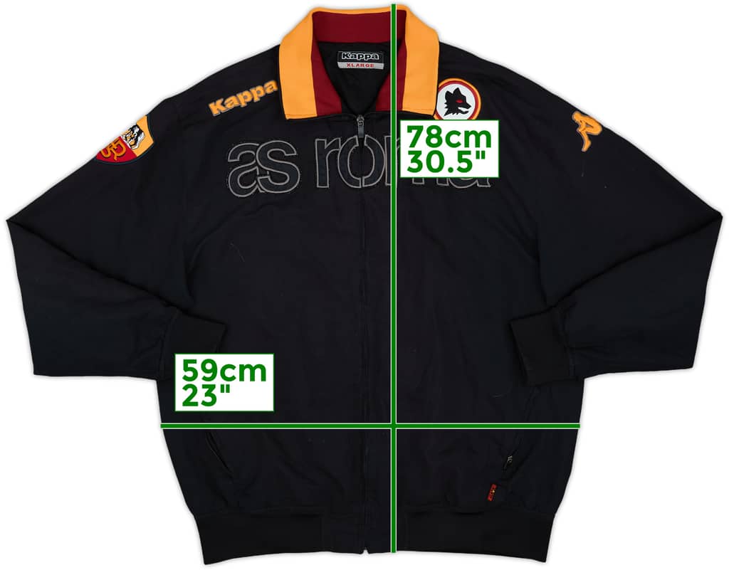 2010-11 Roma Kappa Track Jacket - 5/10 - (XL)