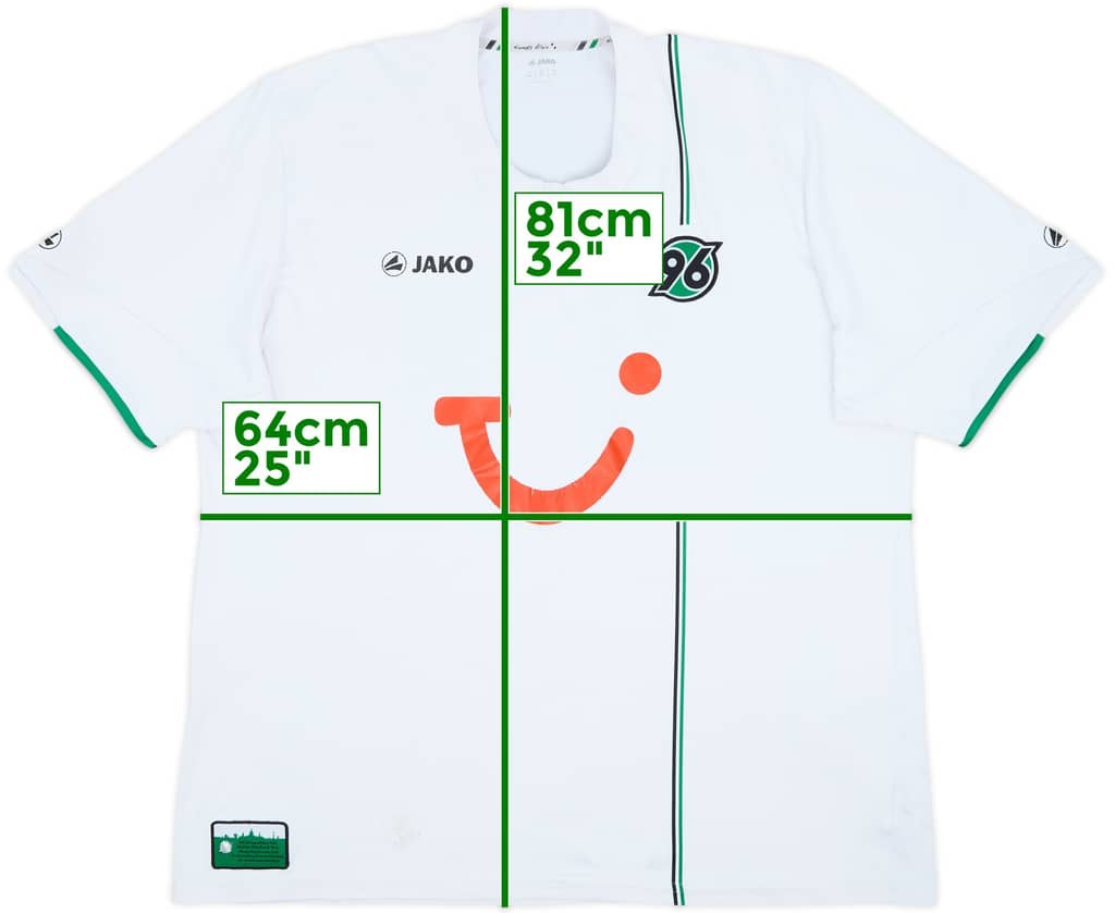 2011-12 Hannover 96 Away Shirt - 5/10 - (3XL)