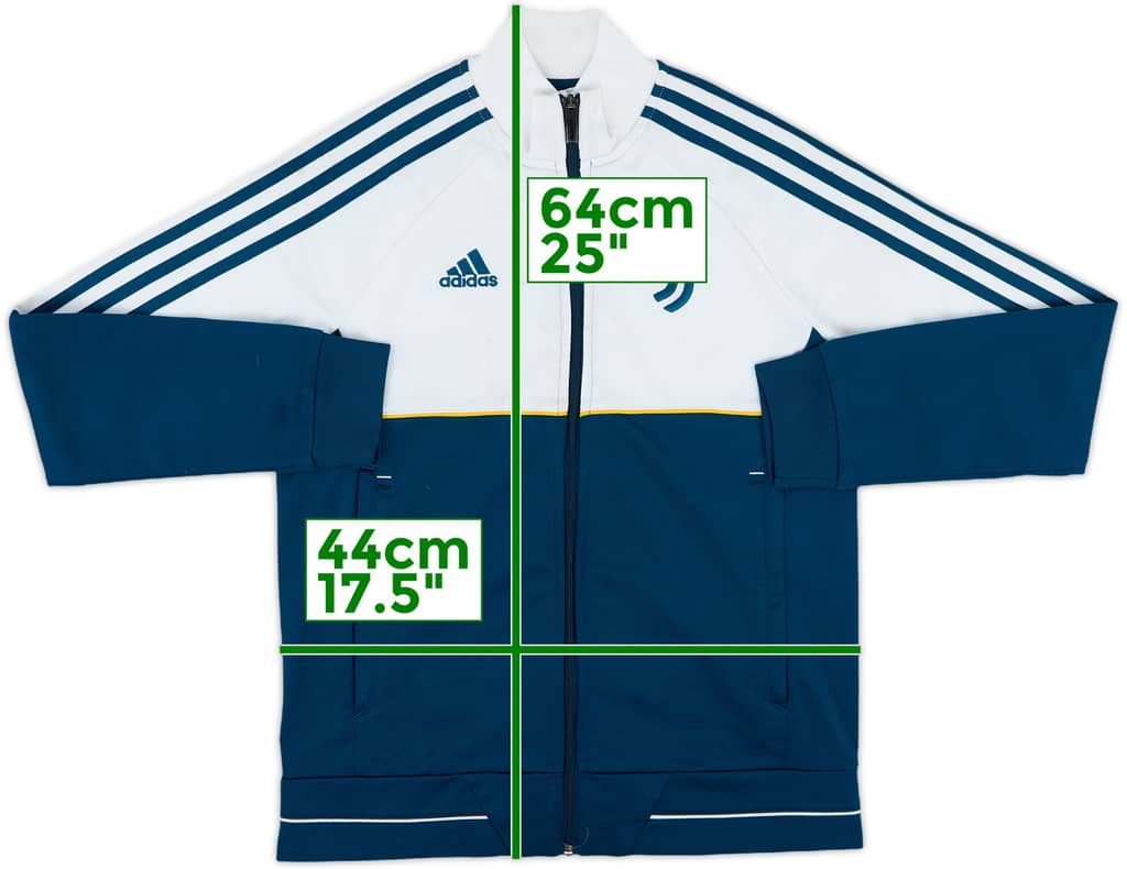 2017-18 Juventus adidas Track Jacket - 6/10 - (M.Boys)