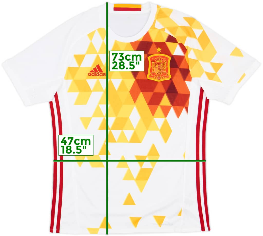 2016-17 Spain Away Shirt - 9/10 - (S)