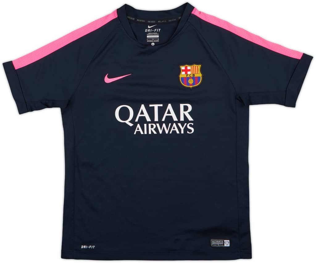 2014-15 Barcelona Nike Training Shirt - 7/10 - (L.Boys)