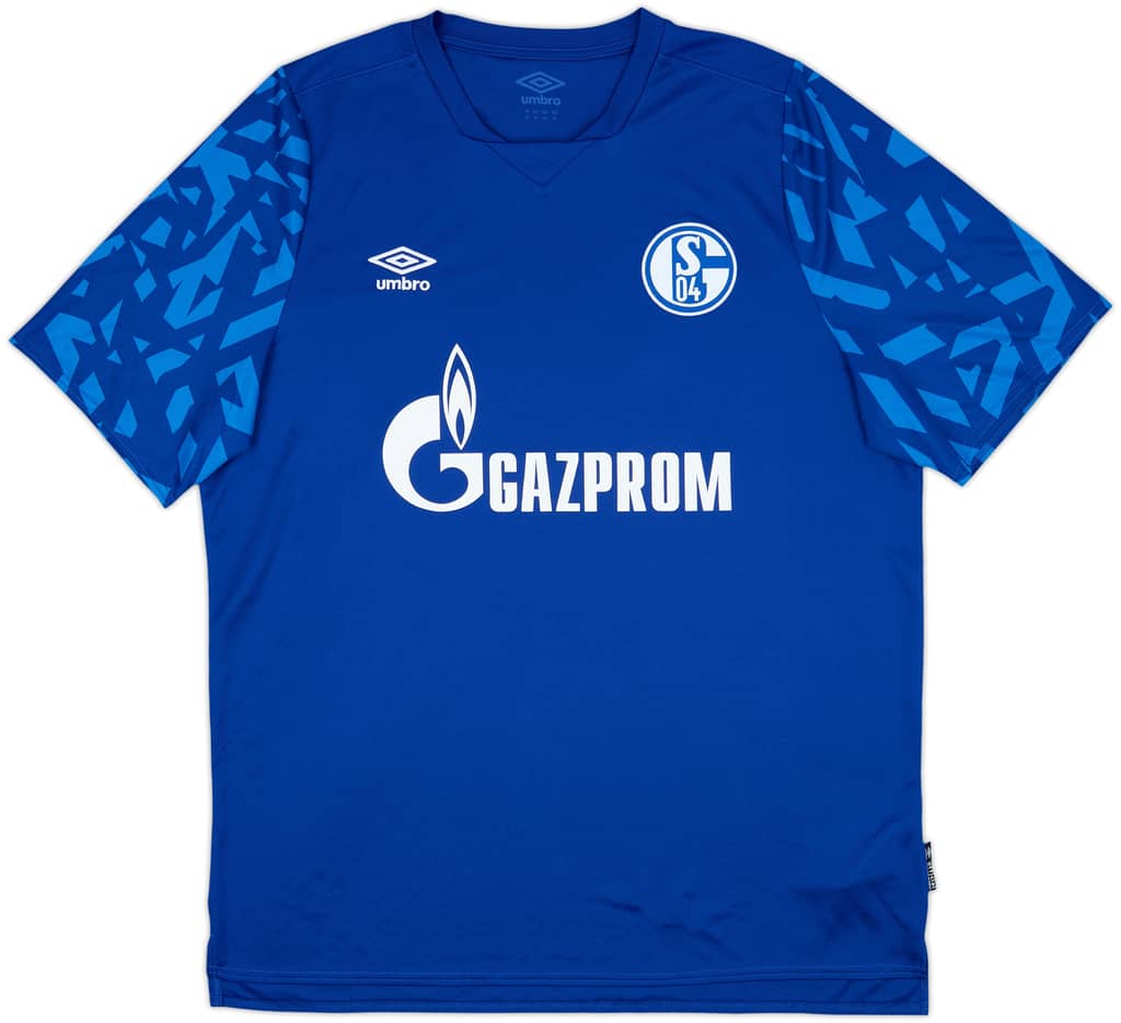 2019-20 Schalke Home Shirt - 8/10 - (XL)