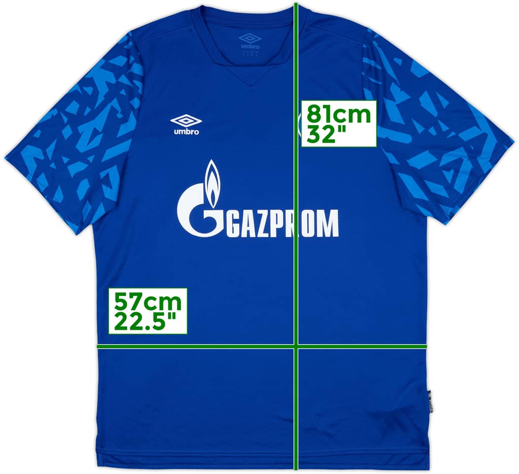2019-20 Schalke Home Shirt - 8/10 - (XL)