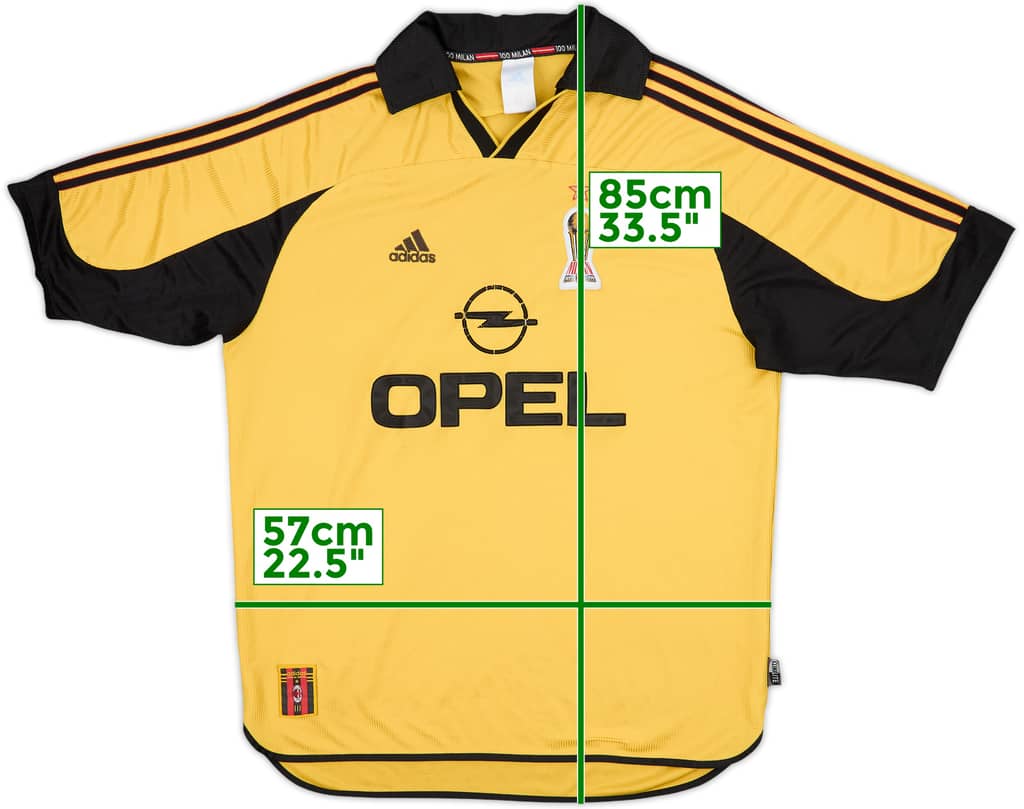 1999-00 AC Milan Centenary Fourth Shirt - 5/10 - (XL)