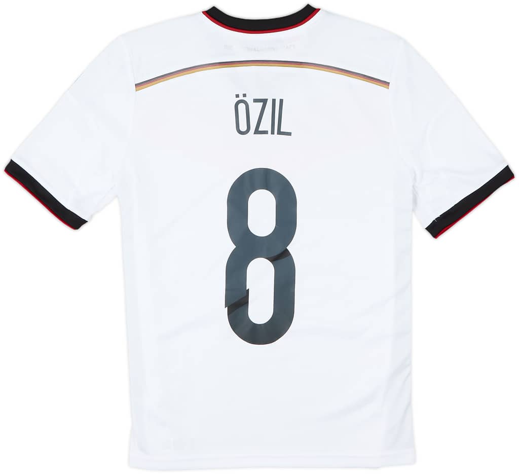 2014-15 Germany Home Shirt Ozil #8 - 9/10 - (L.Boys)