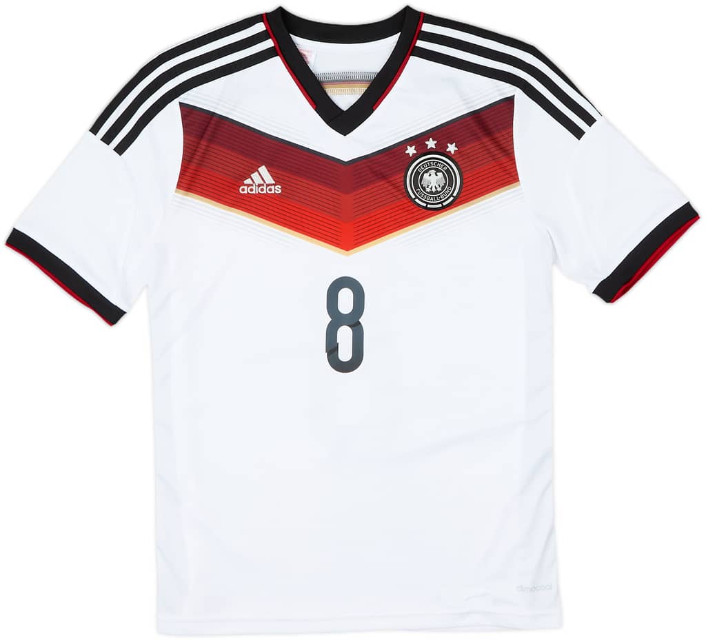 2014-15 Germany Home Shirt Ozil #8 - 9/10 - (L.Boys)