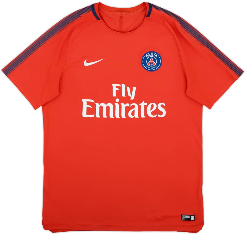 2017-18 Paris Saint-Germain Nike Training Shirt - 8/10 - (XL)