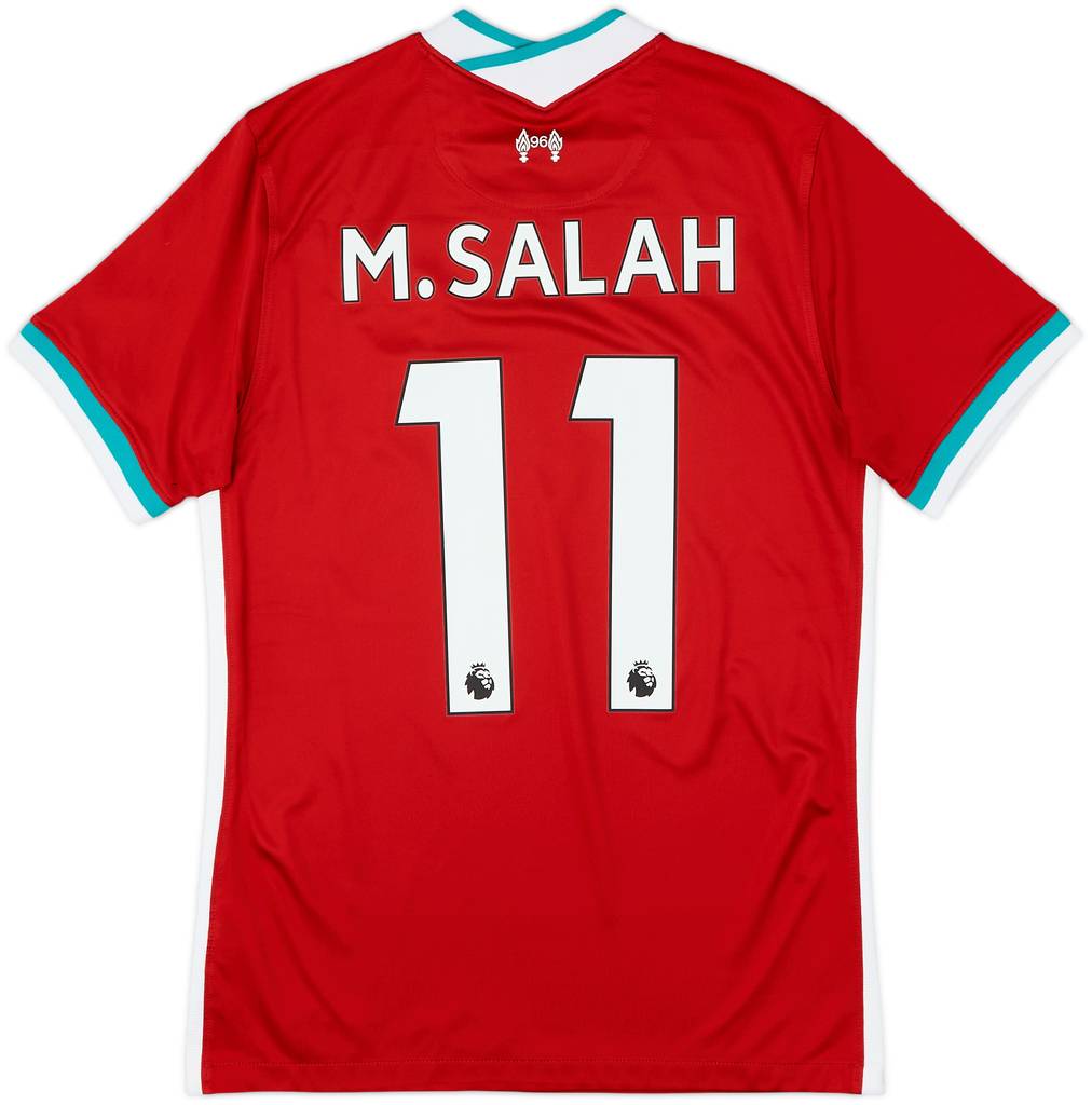 2020-21 Liverpool Home Shirt M.Salah #11 - 5/10 - (S)