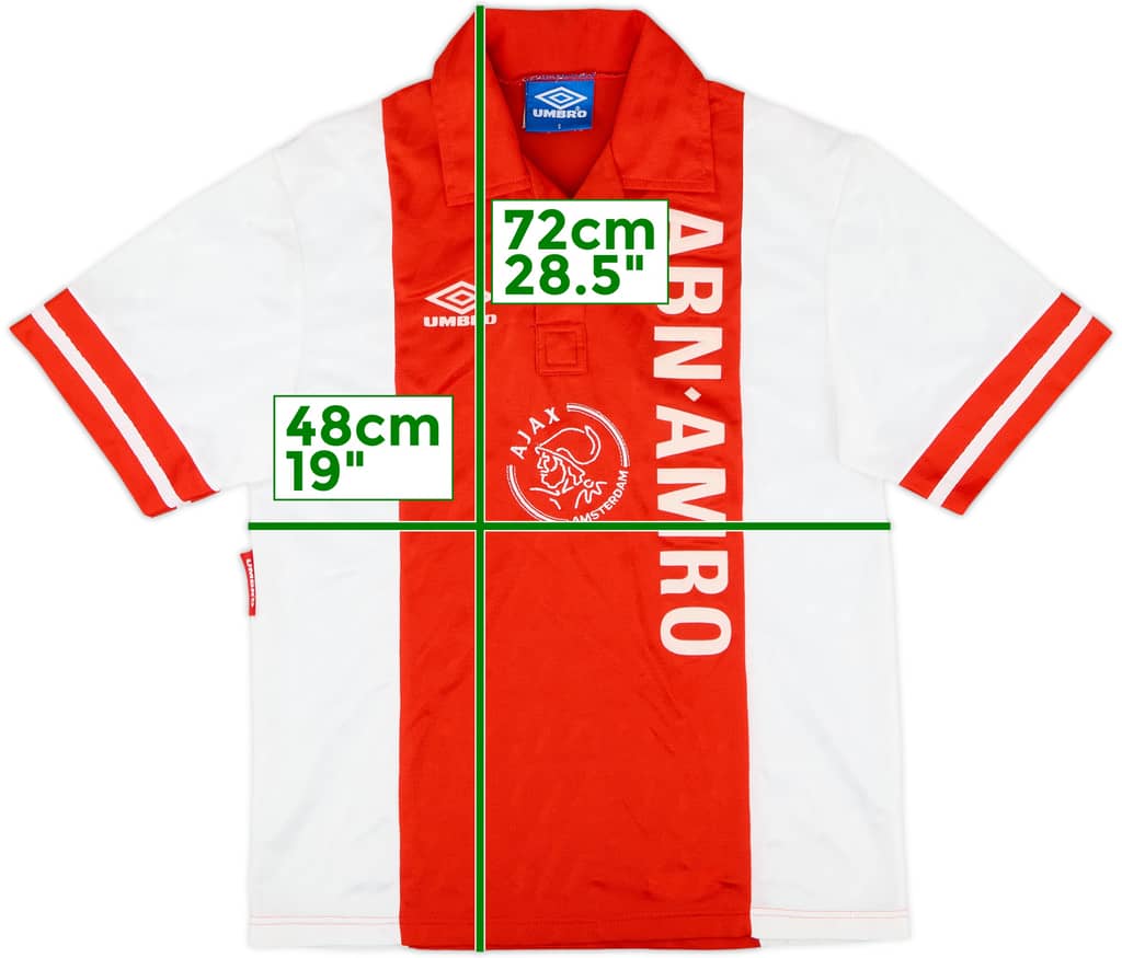 1993-94 Ajax Home Shirt - 8/10 - (S)