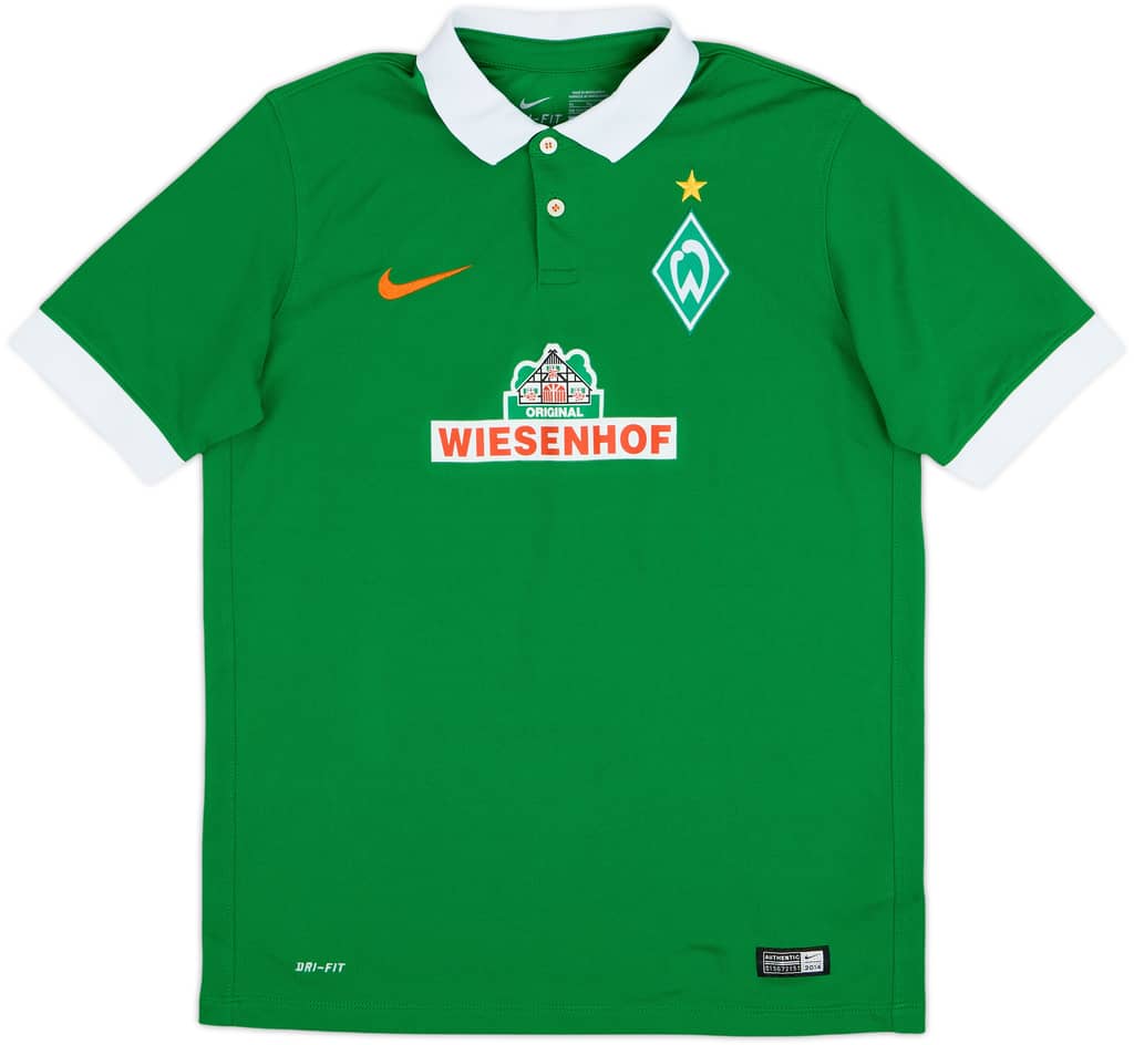 2014-15 Werder Bremen Home Shirt - 10/10 - (XL.Boys)
