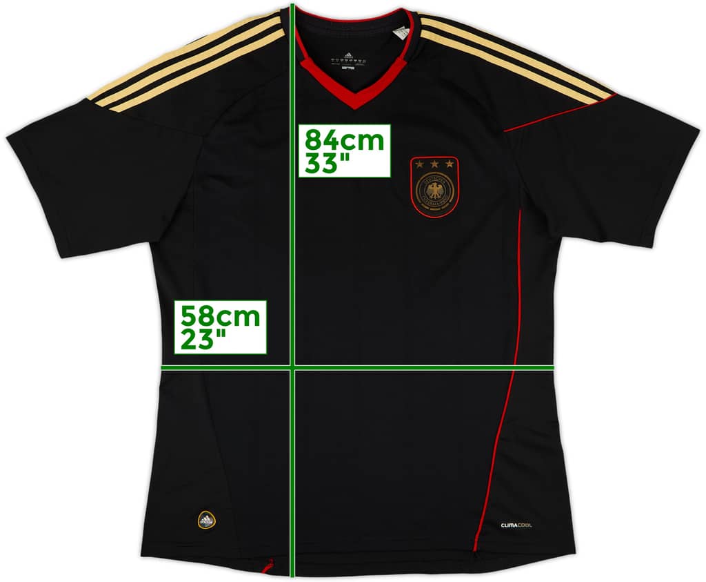 2010-11 Germany Away Shirt - 7/10 - (XL)