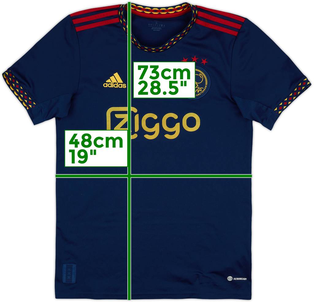 2022-23 Ajax Away Shirt - 8/10 - (S)