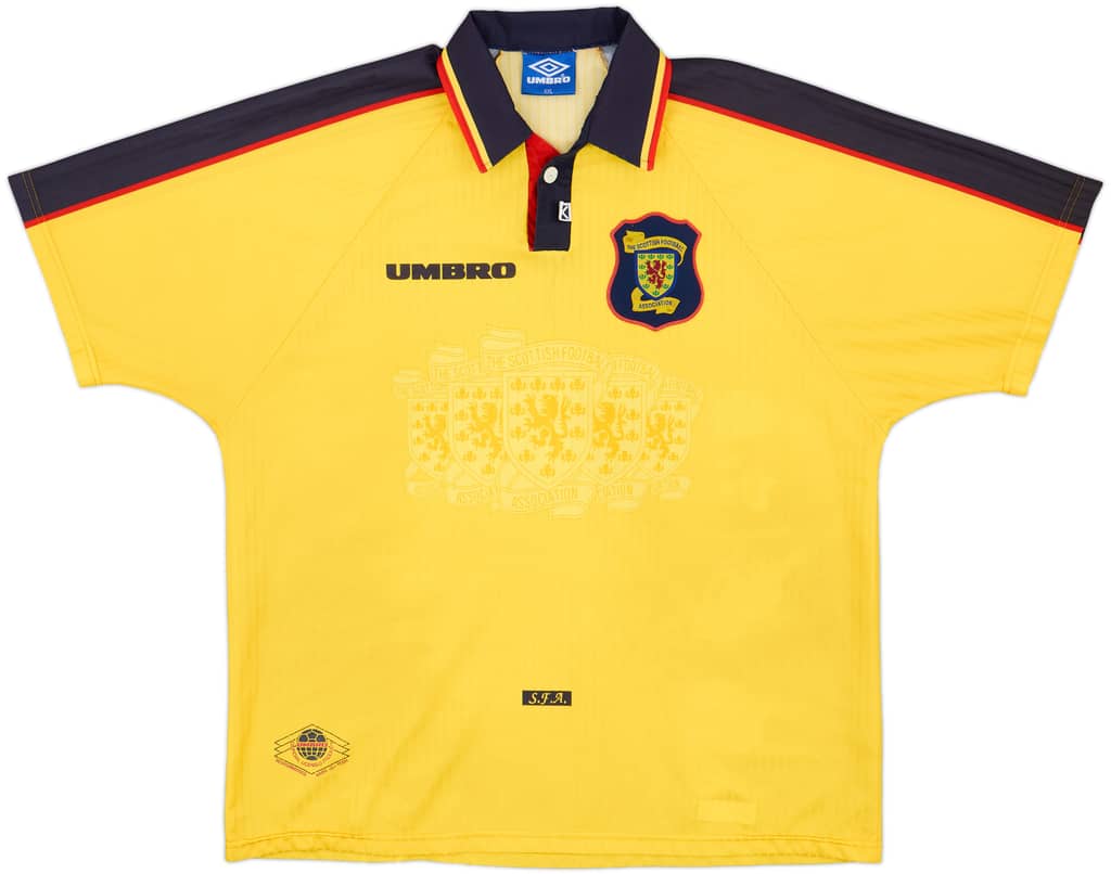 1996-99 Scotland Away Shirt - 8/10 - (XL)