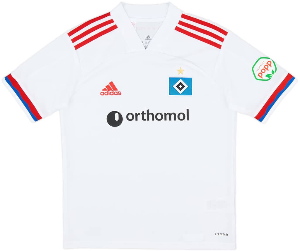 2020-21 Hamburg Home Shirt - 9/10 - (L.Boys)