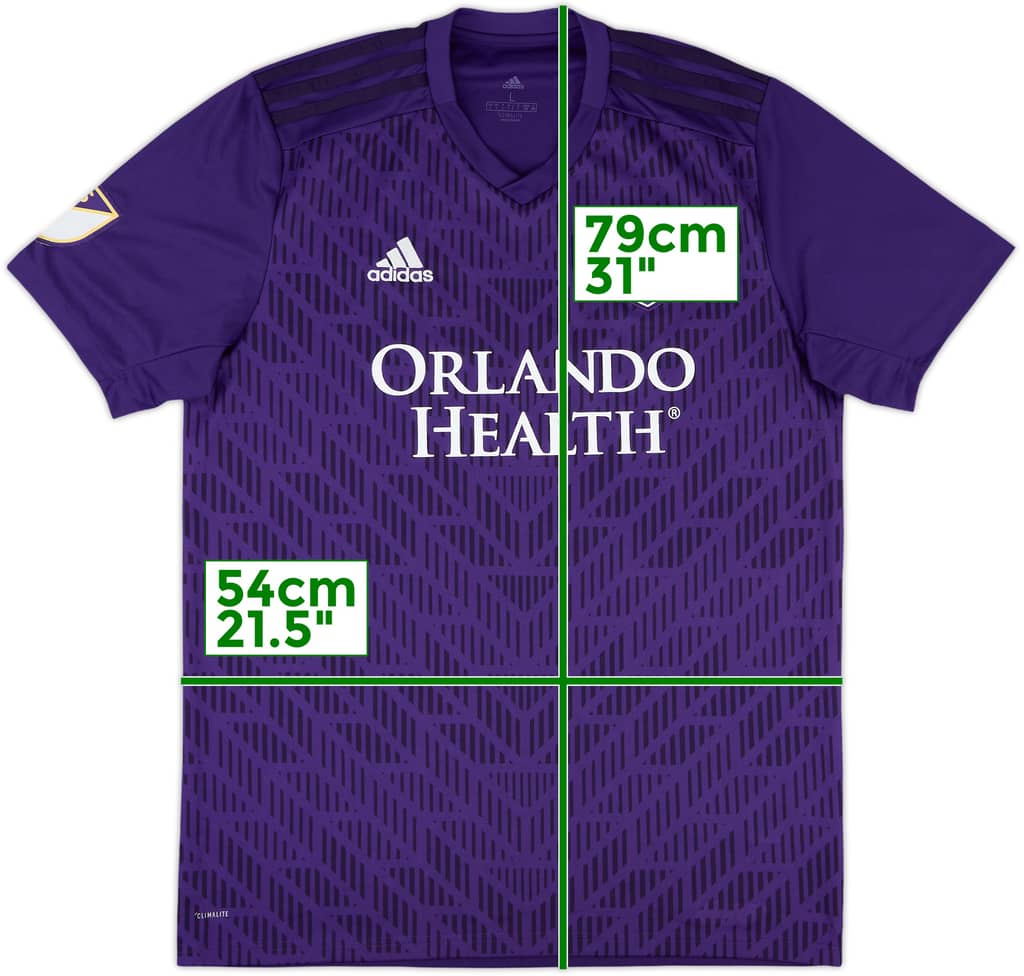 2018-19 Orlando City Home Shirt - 10/10 - (L)