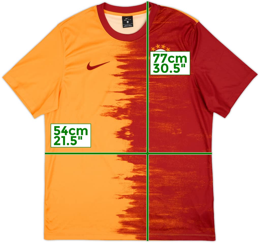 2020-21 Galatasaray Home Shirt - 9/10 - (L)