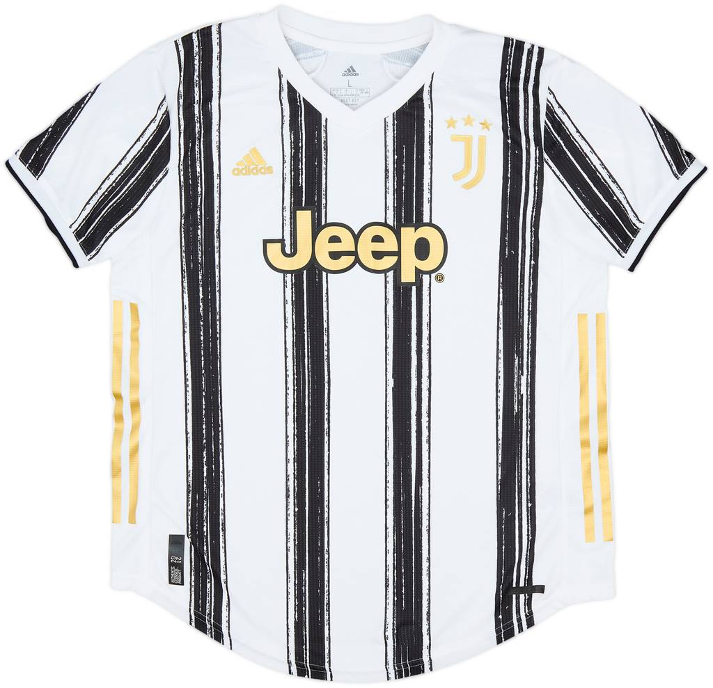 2020-21 Juventus Authentic Home Shirt - 10/10 - (Women's L)