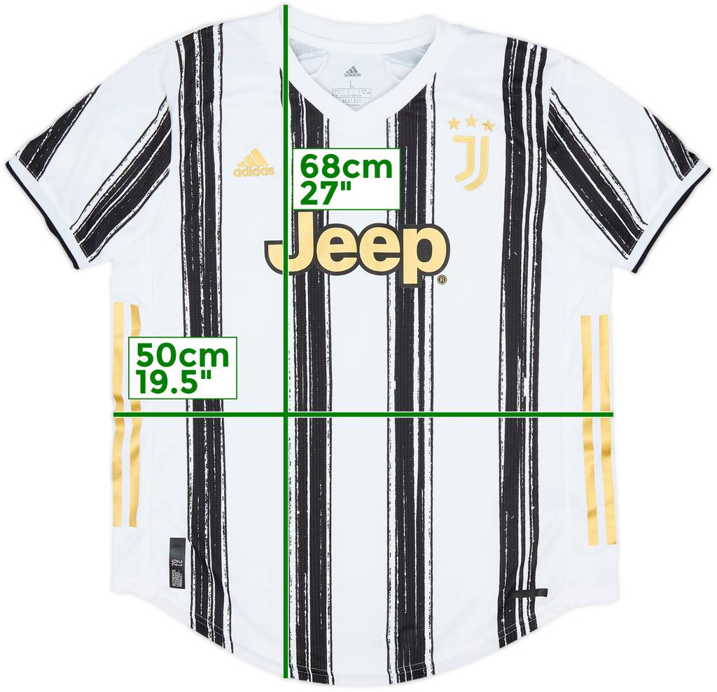 2020-21 Juventus Authentic Home Shirt - 10/10 - (Women's L)