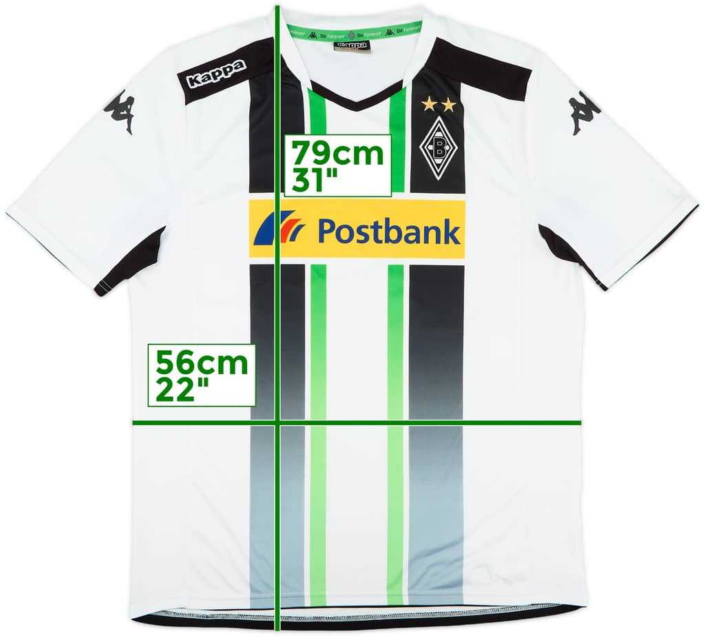 2014-15 Borussia Monchengladbach Home Shirt - 9/10 - (XL)