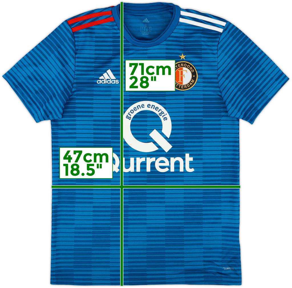 2018-19 Feyenoord Away Shirt - 8/10 - (S)