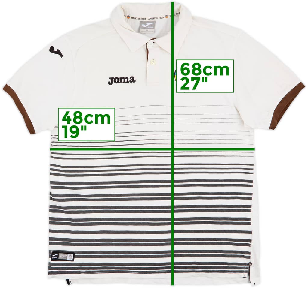 2011-12 Valencia Joma Polo Shirt - 6/10 - (M)