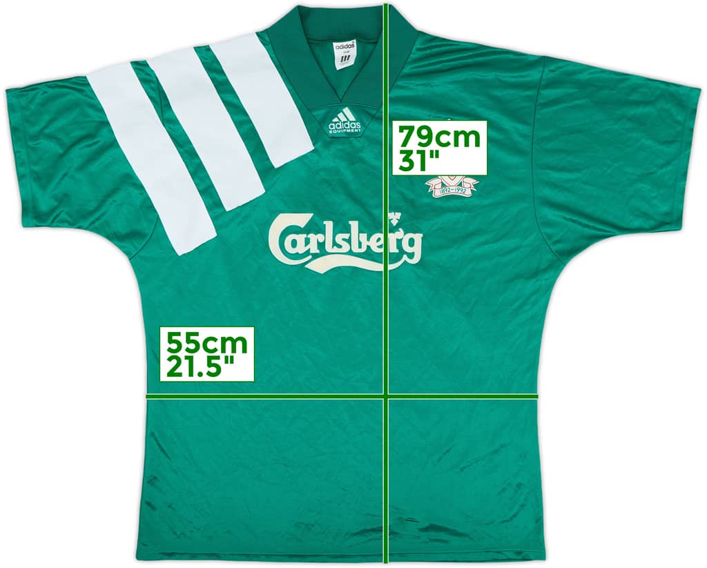1992-93 Liverpool Centenary Away Shirt - 7/10 - (L/XL)
