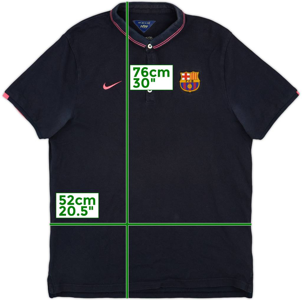 2014-15 Barcelona Nike Polo Shirt - 8/10 - (L)