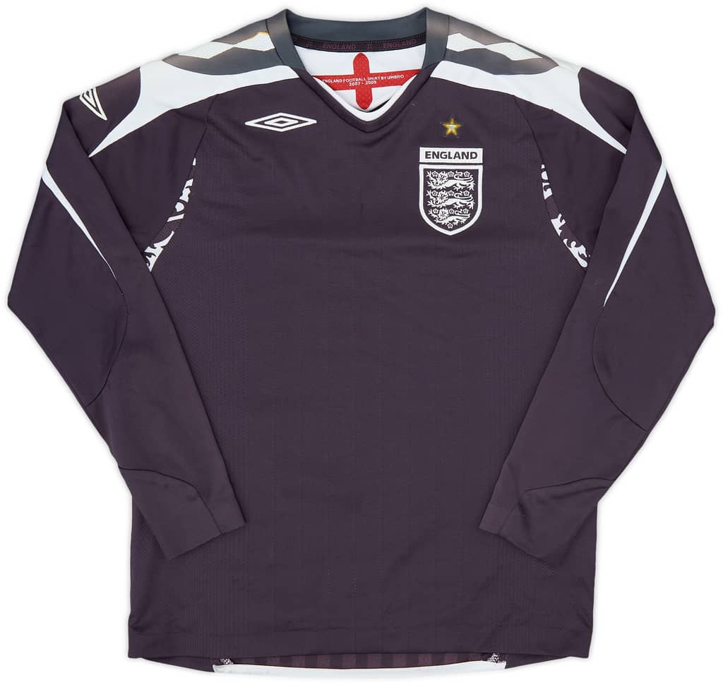 2007-09 England GK Shirt - 7/10 - (M.Boys)